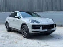 2023 Porsche Cayenne 3.0 V6 (A) COUPE PDLS+ 360 CAMERA PANAROMIC ROOF NEW FACELIFT MODEL HIGH SPEC JAPAN UNREG INCOMING STOCK
