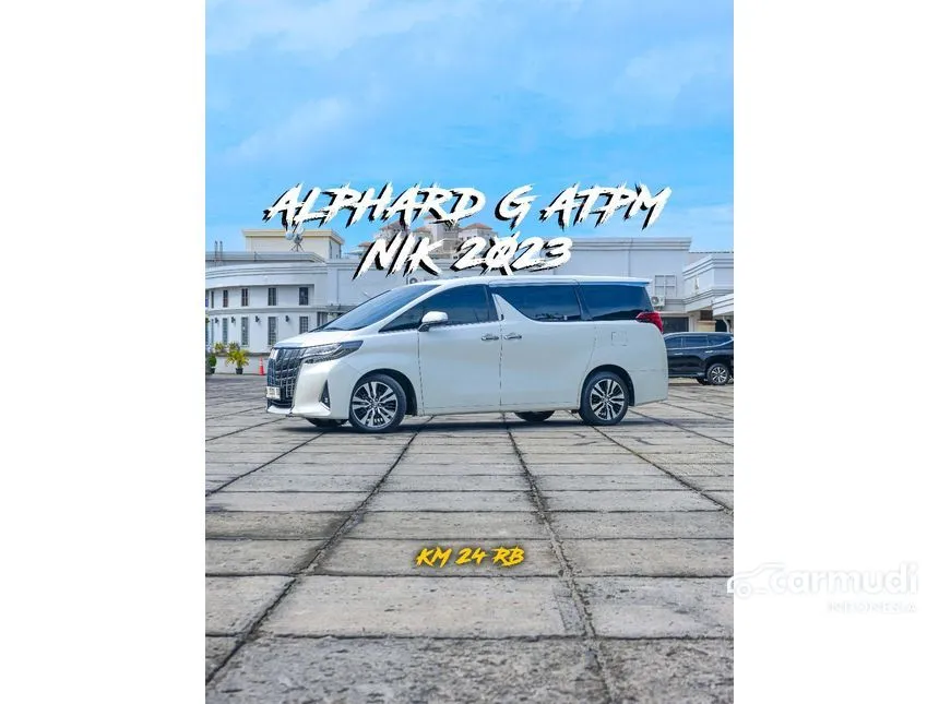 Jual Mobil Toyota Alphard 2023 G 2.5 di DKI Jakarta Automatic MPV Putih Rp 1.015.000.000