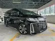 Recon 15K MILEAGE 2021 Toyota Alphard 2.5 SC SUNROOF BSM DIM SUPER DEAL UNREG