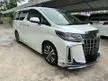 Recon 2021 Toyota Alphard 2.5 G S C Package MPV SC DIM BSM SUNROOF JAPAN MODELLISTA KIT