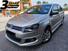 2013 Volkswagen Polo 1.6 Sedan / 3 YEARS ENGINE & GEARBOX WARRANTY / CONTINENTAL SEDAN / POWERFUL ENGINE / CLEAN INTERIOR / EASY LOAN APPROVAL