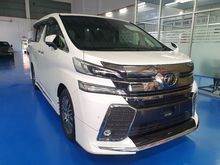 2016 Toyota Vellfire 3.5 ZG FULL SPEC FREE WARRANTY