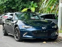 2022 Mazda MX-5 1.5 990S (M) Special Edition - Convertible BLUE SOFT TOP - LIGHTWEIGHT MODEL - FREE SERVICE - 6 YEARS WARRANTY PROVIDED