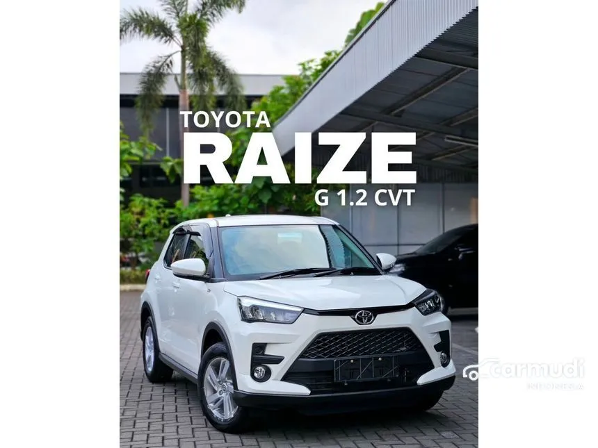 Jual Mobil Toyota Raize 2024 G 1.2 di Jawa Barat Automatic Wagon Putih Rp 253.700.000