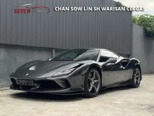 2021 Ferrari F8 3.9 Tributo Coupe Front Suspension Lifter Full PPF Bucket Seat Ceramic Brakes Loaded With Carbon Fibre Rear View Camera