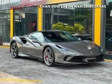 2021 Ferrari F8 3.9 Tributo Coupe Front Suspension Lifter Full PPF Bucket Seat Ceramic Brakes Loaded With Carbon Fibre Rear View Camera