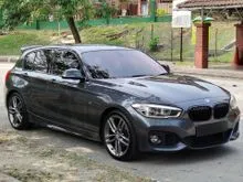 2017 BMW 118i 1.5 Sport FACELIFT,UPGRADED TO AUDISON PREMIUM SOUND SYSTEM(WORTH RM60K AUDIO MODIFICATION)FULL SERVICE RECORD,ORIGINAL MILEAGE,1 OWNER