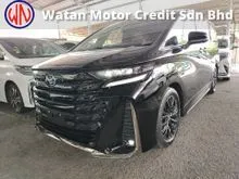 2024 Toyota Vellfire 2.4 Z Premier TURBO UNREG FULLSPEC,GRADE A,LOW MILEAGE,MOONROOF,360 CAM,HUD,BSM,DIM,AUTO PARKING,MEMORY SEATS & ETC,FREE GIFTS