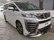 2018 Toyota Vellfire 2.5ZG MODELISTA AEROKIT SUNROOF DIGITAL INNER MIRROR 3LED SEQUENTIAL LIGHT CEILING MONITOR ADAPTIVE HIGH BEAM 4YEARS WARRANTY