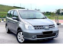 2009 Nissan Grand Livina 1.8 Luxury MPV (A) DVD PLAYER GUARANTEE ACCIDENT FREE ONE CAREFUL AND NON SMOKING OWNER