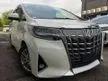 Recon 2018 Toyota Alphard 2.5G 3BA, FACELIFT DUAL POWER DOOR ..
