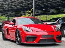 2022 Porsche 718 4.0 Cayman GT4 Coupe