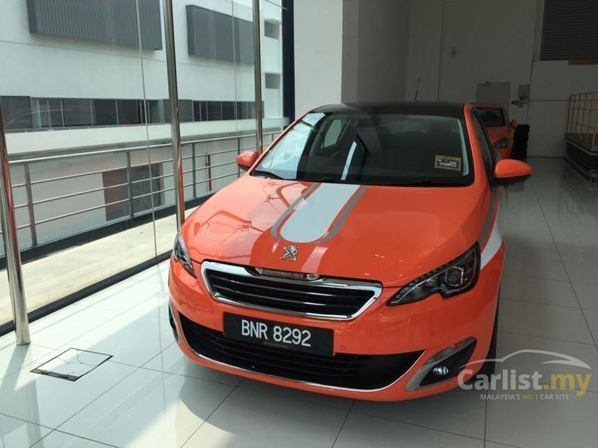 Peugeot 308 2015 Thp 1 6 In Selangor Automatic Hatchback Orange For
