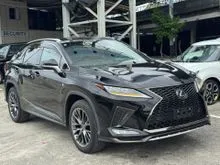 2021 Lexus RX 300 2.0 F Sport FOC 8YRS UNLIMITED MILEAGE WARRANTY