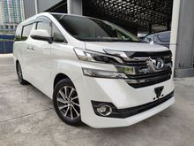 2016 Toyota Vellfire 2.5 V MPV ALPINE Roof Monitor 7S 2PDR Unreg