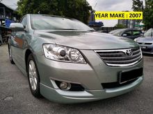 2007 Toyota Camry 2.0 G (A) 1 OWNER - LEATHER SEAT - LOW MILEAGE - ORIGINAL PAINT - SERVICE ON TIME - TIP TOP CONDITION - VIEW TO BELIEVE....