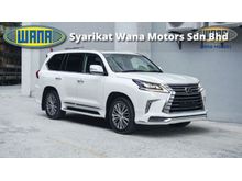 2018 Lexus LX570 5.7 (Full Spec/ Black Leather) Unreg
