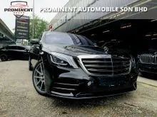 MERCEDES BENZ S450L 56km NO HYBRID AMG 2019,CRYSTAL BLACK IN COLOUR,FULL LEATHER SEAT,POWER BOOT,ONE OF DATO OWNER