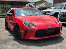 2022 Toyota GR86 2.4 MANUAL RZ SPEC - IGNITION RED COLOR LOW MILEAGE 20K KM *6 YEAR UNLIMITED MILEAGE WARRANTY (OPEN SERVICE)*