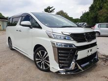 2018 Toyota Vellfire 2.5 ZG MPV UNREG