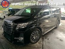2016 Toyota Alphard 2.5 SC UNREG Full Leather Pilot Seat Full Alpine Spec Twin Sunroof PCS ICS Local KL AP 2.2x Loan Rates Price Negotiable