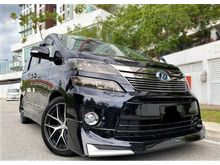 2012 Toyota Vellfire 2.4 Z Platinum FREE WARRANTY WLC Family Dream Car CONDITION LIKE 2017