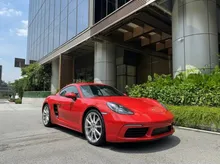 2021 Porsche 718 2.0 Cayman Coupe (Guards red, Red seat belt, PDLS)
