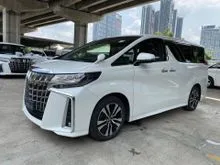 2021 Toyota Alphard 2.5 G S C Package MPV DIM BSM Unregistered