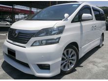 TOYOTA VELLFIRE 2.4(A) Z-PLATINIUM 7 SEATERS LOW MILEAGE LIKE NEW
