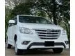 Used 2016 Toyota Innova 2.0 E MPV LEATHER SEAT FLNOTR LOW ORI MILEAGE TIPTOP CONDITION 1 OWNER ONLY
