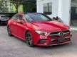 Recon 2020 Mercedes-Benz A35 AMG 2.0 4MATIC Sedan + Panoramic Roof + Head Up Display + 360 Camera + Ambient Light + 4 Pot Caliper + Grade 4.5 + Ori Mielage - Cars for sale