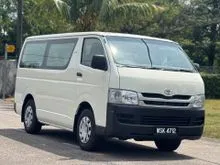 2009 Toyota Hiace 2.5 Panel Van Van