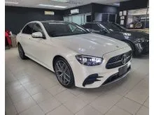 8 YRS WARRANTY 2021 Mercedes-Benz E200 1.5 AMG Sedan FULL SPEC ,PANROOF , HUD , 360CAM, BURMESTER SOUND SYSTEM ,18K KM, UNREGISTER