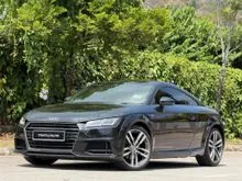 2015 AUDI TT S-Line 2.0 TFSi Sport Coupe (A) 8S Petrol turbo S-Line High Spec Version Must Buy 1 Owner