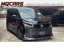 2023 Toyota Voxy 2.0 SZ,2 Power Door,HUD,Roof Monitor,Power Boot,DIM,Universal Side Step,8 Yrs Premium Warranty,Gred 5A,Polish 3 Layer & Coating