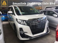 2015 Toyota Alphard 2.5 SC pilot 360 view 4 camera full bodykit Keyless 2PD PB 15 unreg