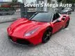 Used 2016 Ferrari 488 Spider 3.9 Convertible Full Carbon Spec Ori Low Mileage Ready Stock