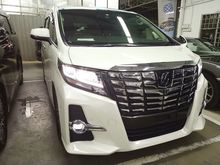 2017 Toyota Alphard 2.5 SC SUNROOF PRE CRASH UNREG