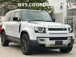 Recon 2022 Land Rover Defender 110 2.0 SE P300 Petrol SUV Unregistered Japan Spec 300 Hp 5 Seater 20 Inch Wheel 0-100 Km/h 7.7 Sec Top Speed 191 Km/h - Cars for sale