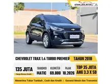 2018 Chevrolet TRAX 1.4 Premier SUV Matic Turbo Hitam Kondisi Prima Siap Pakai Harga Termurah