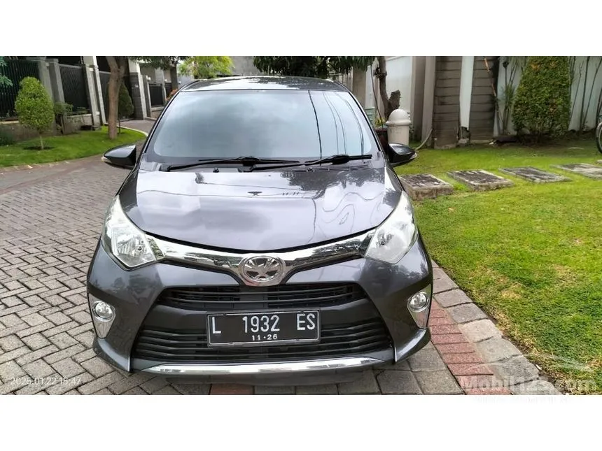Jual Mobil Toyota Calya 2016 G 1.2 di Jawa Timur Automatic MPV Abu