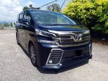 2015 Toyota Vellfire 2.5 Z G Edition MPV