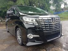 2015 Toyota Alphard 2.5 GS, JBL SPEAKERS, PILOT SEAT, SUNROOF/MOONROOF, 5 YEARS WARRANTY