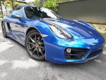 2014 Porsche Cayman S 2.7 PDK Coupe PORSCHE MALAYSIA WARRANTY FACELIFT 3.4 CBU