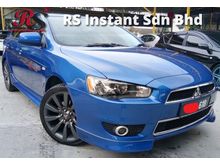 2012 Mitsubishi LANCER SPORTBACK 2.4 (A) SPORT BLUE COLOUR EVO 10 BEST DEAL IN TOWN