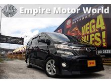 2012 Toyota Vellfire 2.4 Z PLATINIUM TYPE GOLD - NEW FACELIFT - LIMITED EDITION - PREMIUM FULL HIGH SPEC - ( WX 3226 X ) 1 CAREFUL OWNER