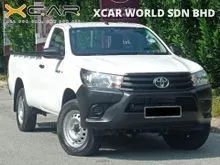 2024 TOYOTA HILUX Single Cab 2.4 4X4 (M) *UNDER WARRANTY & GUARANTEE No Accident/No Total Lost/No Flood & 5 Day Money back Guarantee*