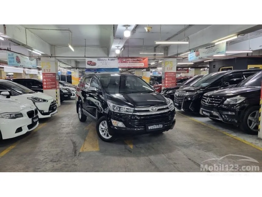 Jual Mobil Toyota Kijang Innova 2016 Q 2.0 di DKI Jakarta Automatic MPV Hitam Rp 240.000.000