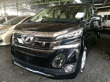 2016 Toyota Vellfire 2.5 X NEW MODEL/TAX HOLIDAY OFFER