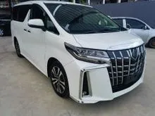 2021 Toyota Alphard 2.5 G S C Package MPV/FREE 8 YRS WARRANTY/NO SUNROOF